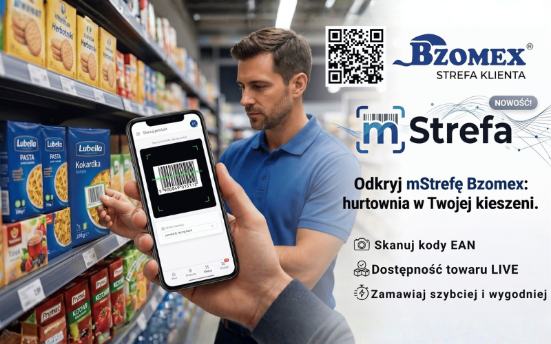 Twoja Strefa Klienta Bzomex teraz w smartfonie! Poznaj mStrefę