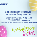 Harmonogram pracy Bzomex - Święta Wielkanocne 2026